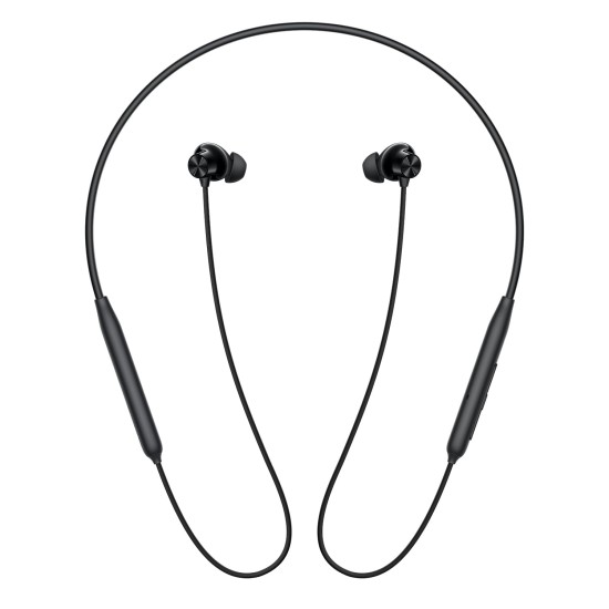 OnePlus Bullets Wireless Z3 in Ear Neckband with 12.4Mm Drivers, 3D Spatial Audio,10 Mins Charge for 27 Hrs Playback, AI Call Noise Cancellation, 4 EQ Preset, Dynamic Bass Enhancement & BT5.4, Black