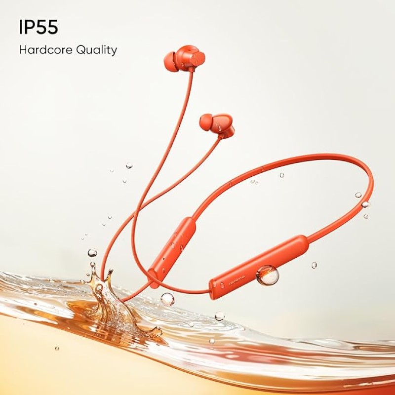 realme Buds Wireless 5 Lite in Ear Bluetooth Neckband with 12.4 mm Dynamic Bass Boost Driver,Upto 35 Hours Playback,45ms Low Latency,IP55 Dust & Water Resistant, Bluetooth V5.4 (Void Black) realme Buds Wireless 5 Lite in Ear Bluetooth Neckband with 12.4 mm Dynamic Bass Boost Driver,Upto 35 Hours Playback,45ms Low Latency,IP55 Dust & Water Resistant, Bluetooth V5.4 (Void Black)