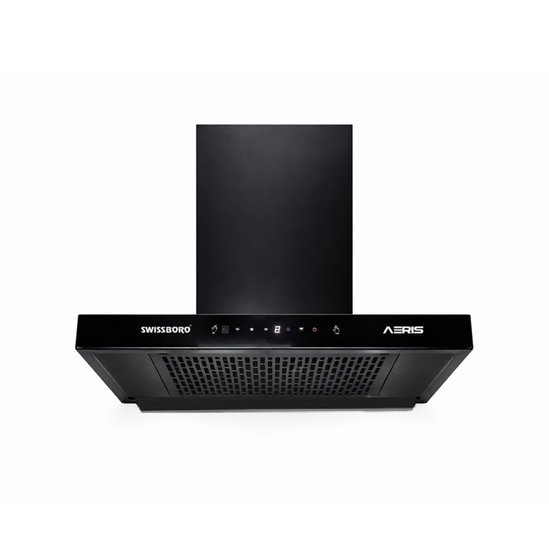 AERIS Pro T Kitchen Chimney 60cm 1400 m³/hr Suction | Auto Clean Chimney | Touch & Motion Sensor Control Black Finish | Wall Mounted Hood (1 Years Comprehensive Warranty + 5 Years on Motor) AERIS Pro T Kitchen Chimney 60cm 1400 m³/hr Suction | Auto Clean Chimney | Touch & Motion Sensor Control Black Finish | Wall Mounted Hood (1 Years Comprehensive Warranty + 5 Years on Motor)