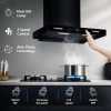 AERIS Pro T Kitchen Chimney 60cm 1400 m³/hr Suction | Auto Clean Chimney | Touch & Motion Sensor Control Black Finish | Wall Mounted Hood (1 Years Comprehensive Warranty + 5 Years on Motor) AERIS Pro T Kitchen Chimney 60cm 1400 m³/hr Suction | Auto Clean Chimney | Touch & Motion Sensor Control Black Finish | Wall Mounted Hood (1 Years Comprehensive Warranty + 5 Years on Motor)