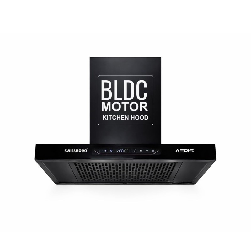 AERIS Pro T Shape Kitchen Chimney 60cm 1800 m³/hr Suction BLDC Motor | Smart Auto Clean Chimney | Touch & Gesture Control Wall Mount Hood | 1 Years Comprehensive Warranty + 10 Years on Motor AERIS Pro T Shape Kitchen Chimney 60cm 1800 m³/hr Suction BLDC Motor | Smart Auto Clean Chimney | Touch & Gesture Control Wall Mount Hood | 1 Years Comprehensive Warranty + 10 Years on Motor