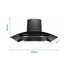 FINIX Pro Curve Kitchen Chimney 90cm 1800 m³/hr Powerful Suction | BLDC Motor Auto Clean Chimney | Touch & Motion Sensor Control | (1 Year Comprehensive Warranty + 10 Years on Motor) FINIX Pro Curve Kitchen Chimney 90cm 1800 m³/hr Powerful Suction | BLDC Motor Auto Clean Chimney | Touch & Motion Sensor Control | (1 Year Comprehensive Warranty + 10 Years on Motor)