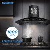 FINIX Pro Curve Kitchen Chimney 90cm 1800 m³/hr Powerful Suction | BLDC Motor Auto Clean Chimney | Touch & Motion Sensor Control | (1 Year Comprehensive Warranty + 10 Years on Motor) FINIX Pro Curve Kitchen Chimney 90cm 1800 m³/hr Powerful Suction | BLDC Motor Auto Clean Chimney | Touch & Motion Sensor Control | (1 Year Comprehensive Warranty + 10 Years on Motor)