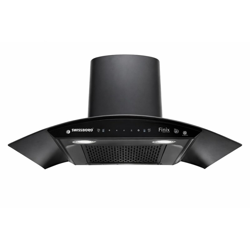 FINIX Pro Curve Kitchen Chimney 90cm 1400 m³/hr Powerful Suction | Auto Clean Chimney Touch & Motion Sensor Control | (1 Year Comprehensive Warranty + 5 Years on Motor) Black FINIX Pro Curve Kitchen Chimney 90cm 1400 m³/hr Powerful Suction | Auto Clean Chimney Touch & Motion Sensor Control | (1 Year Comprehensive Warranty + 5 Years on Motor) Black