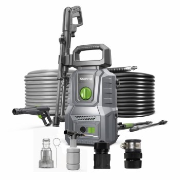 Senkai Impreza Car Washer High Pressure | 1600W & 130 Bar Powerful Motor | Max Pressure 6.5 L/min Flow Rate with On/Off Switch | 5m Outlet Hose Pressure Washer for car Bike and Home Cleaning