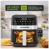 Zenith Digital Air Fryer 5L & 1400W Power | uses up to 90% less fat 8 Presets Touch Control Rapid Air Technology | See-Through Window Timer & Temperature Control | Oil-Free Healthy Cooking Zenith Digital Air Fryer 5L & 1400W Power | uses up to 90% less fat 8 Presets Touch Control Rapid Air Technology | See-Through Window Timer & Temperature Control | Oil-Free Healthy Cooking