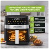Zenith Digital Air Fryer 5L & 1400W Power | uses up to 90% less fat 8 Presets Touch Control Rapid Air Technology | See-Through Window Timer & Temperature Control | Oil-Free Healthy Cooking Zenith Digital Air Fryer 5L & 1400W Power | uses up to 90% less fat 8 Presets Touch Control Rapid Air Technology | See-Through Window Timer & Temperature Control | Oil-Free Healthy Cooking