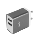 Itek Dual (2.4A 1A) Wall Adapter Grey