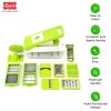 Royal 14 in 1 Superior Plastic Multi Dicer, Fruits & Vegetables Cutter With 4 Zigzag & 6 Cutting Blade, 3 in 1 Peeler & 1 Unbreakable Container Lid, Multipurpose Chopper For Kitchen, Home & Restaurant Royal 14 in 1 Superior Plastic Multi Dicer, Fruits & Vegetables Cutter With 4 Zigzag & 6 Cutting Blade, 3 in 1 Peeler & 1 Unbreakable Container Lid, Multipurpose Chopper For Kitchen, Home & Restaurant