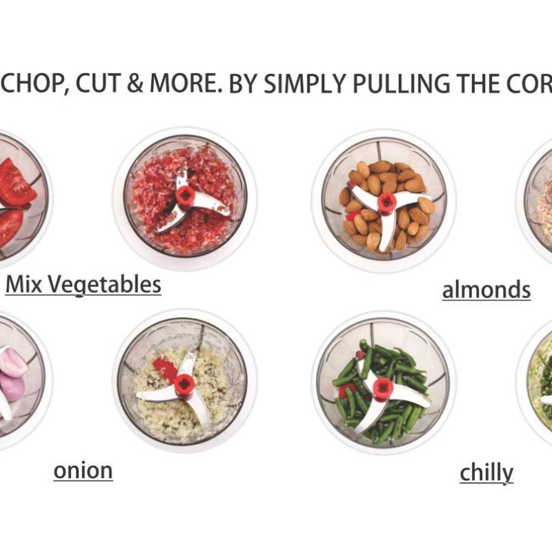 Royal Kitchenware Plastic Turbo Chopper