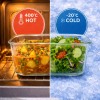 Fresh Lock Borosilicate Glass Square Food Storage Container with Airtight Lid 1Pc & 800 ML | Leakproof, Microwave Safe, Freezer Safe, BPA Free Lunch & Kitchen Storage Box Fresh Lock Borosilicate Glass Square Food Storage Container with Airtight Lid 1Pc & 800 ML | Leakproof, Microwave Safe, Freezer Safe, BPA Free Lunch & Kitchen Storage Box