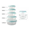 Round Glass Food Storage Container with Airtight Locking Lid | Leakproof BPA-Free Lunch Box for Men | Snap Lock Clips |Microwave Oven Freezer Dishwasher Safe Bowl for Kitchen 1Pc 620 ML Round Glass Food Storage Container with Airtight Locking Lid | Leakproof BPA-Free Lunch Box for Men | Snap Lock Clips |Microwave Oven Freezer Dishwasher Safe Bowl for Kitchen 1Pc 620 ML