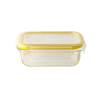 Swissboro Fresh Lock Borosilicate Glass Rectangle Container 1 pc-370 ML Swissboro Fresh Lock Borosilicate Glass Rectangle Container 1 pc-370 ML