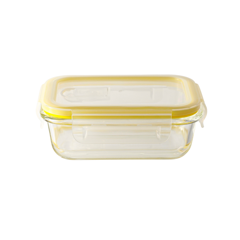 Swissboro Fresh Lock Borosilicate Glass Rectangle Container 1 pc-640 ML Swissboro Fresh Lock Borosilicate Glass Rectangle Container 1 pc-640 ML