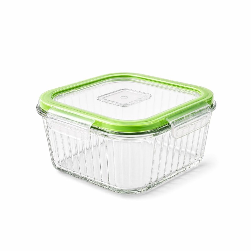 Premium Square Glass Food Storage Container Set with Airtight Lid | Microwave & Dishwasher Safe | Borosilicate Glass Container for Lunchbox 1Pc & 320 ML Transparent Glass Containers Office Premium Square Glass Food Storage Container Set with Airtight Lid | Microwave & Dishwasher Safe | Borosilicate Glass Container for Lunchbox 1Pc & 320 ML Transparent Glass Containers Office