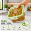 Premium Square Glass Food Storage Container Set with Airtight Lid | Microwave & Dishwasher Safe | Borosilicate Glass Container for Lunchbox 1Pc & 520 ML Transparent Glass Containers Office Premium Square Glass Food Storage Container Set with Airtight Lid | Microwave & Dishwasher Safe | Borosilicate Glass Container for Lunchbox 1Pc & 520 ML Transparent Glass Containers Office