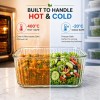 Premium Square Glass Food Storage Container Set with Airtight Lid | Microwave & Dishwasher Safe | Borosilicate Glass Container for Lunchbox 1Pc & 520 ML Transparent Glass Containers Office Premium Square Glass Food Storage Container Set with Airtight Lid | Microwave & Dishwasher Safe | Borosilicate Glass Container for Lunchbox 1Pc & 520 ML Transparent Glass Containers Office
