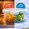 Swissboro Almaty 3 Pcs Round Lunch Box with Bag- 400 ML