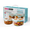 Phoenix Borosilicate Glass Round Container Set (2 Pcs – 400ml + 620ml) | 100% Borosilicate Glass | Airtight & Leakproof Lid | Microwave, Freezer & Dishwasher Safe | Food Storage Lunch Box Phoenix Borosilicate Glass Round Container Set (2 Pcs – 400ml + 620ml) | 100% Borosilicate Glass | Airtight & Leakproof Lid | Microwave, Freezer & Dishwasher Safe | Food Storage Lunch Box