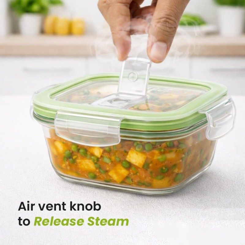 Phoenix Square Food Storage Container Set – 5 Pieces (2×320 ml, 1×520 ml, 2×180 ml) | Airtight Kitchen Containers with Gift Box | Durable & Space-Saving Design | Premium Gift Box Pack Phoenix Square Food Storage Container Set – 5 Pieces (2×320 ml, 1×520 ml, 2×180 ml) | Airtight Kitchen Containers with Gift Box | Durable & Space-Saving Design | Premium Gift Box Pack