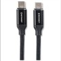 (Refurbished) Reconnect type-c to type-c Nylon braided cable | Fast charging and Data Sync | c cable for samsung, vivo, redmi, realme, oppo, oneplus, infinix, poco, xiaomi, motorola, itel and more...