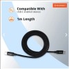 Reconnect type-c to type-c Nylon braided cable | Fast charging and Data Sync | c cable for samsung, vivo, redmi, realme, oppo, oneplus, infinix, poco, xiaomi, motorola, itel and more...