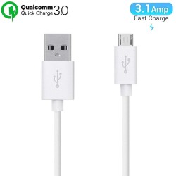 Karbonn Aura Sleek Plus, Karbonn Frames S9, Karbonn Aura Storm, Karbonn A9 Indian Cable with 1 Meter Micro USB Data Cable