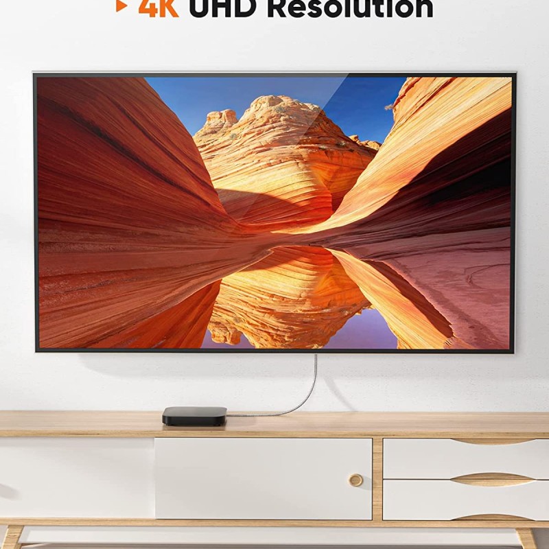 CableCreation Ultra Thin HDMI Male to Male, 10ft HDMI 2.0 High-Speed Ultra Slim Low Profile Cable, Support 3D, 4K@60Hz, Audio Return (Last Standard), Latest Version for PS4, X-Box etc, Braided, 3M CableCreation Ultra Thin HDMI Male to Male, 10ft HDMI 2.0 High-Speed Ultra Slim Low Profile Cable, Support 3D, 4K@60Hz, Audio Return (Last Standard), Latest Version for PS4, X-Box etc, Braided, 3M