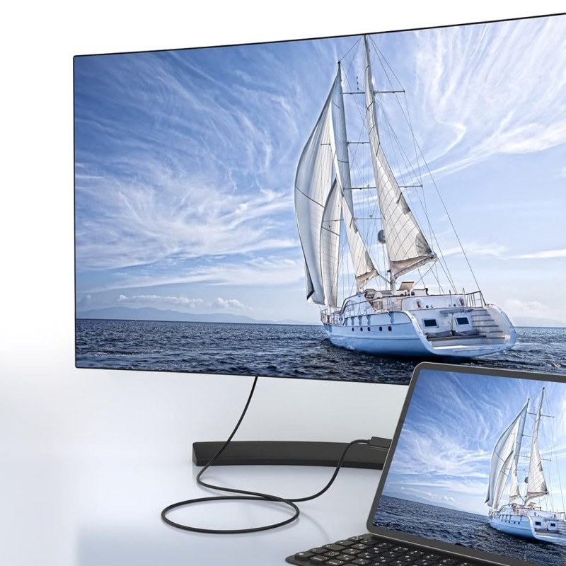 CableCreation Usb Type C To Hdmi 4K 30Hz, Thunderbolt 3/4 Compatible For Galaxy S22/S20, Macbook Pro/Air, Ipad Pro 2021/2020, Surface Book 2 (Black 3Ft) CableCreation Usb Type C To Hdmi 4K 30Hz, Thunderbolt 3/4 Compatible For Galaxy S22/S20, Macbook Pro/Air, Ipad Pro 2021/2020, Surface Book 2 (Black 3Ft)