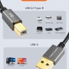 CableCreation USB Printer Cable, USB 2.0 A Male to B Male Scanner Cord, Compatible with, Cannon, Brother, Epson, Xerox, Samsung and More, 5 FT, Aluminium Case, Black CableCreation USB Printer Cable, USB 2.0 A Male to B Male Scanner Cord, Compatible with, Cannon, Brother, Epson, Xerox, Samsung and More, 5 FT, Aluminium Case, Black