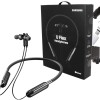 Samsung U Flex Bluetooth Wireless in-Ear Headphones HD Sound and Mic - with Car-Charger 4FT USB Kit (US Model - Retail Packing)