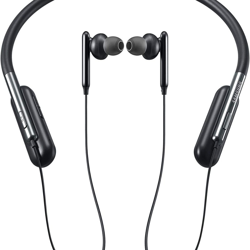 Samsung U Flex Bluetooth Wireless in-Ear Headphones HD Sound and Mic - with Car-Charger 4FT USB Kit (US Model - Retail Packing)