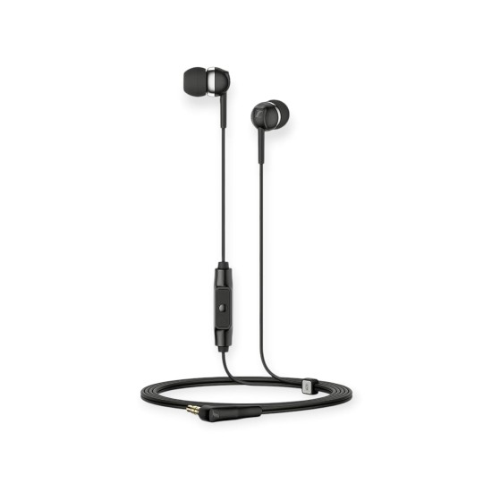 ennheiser CX 80S in-Ear Wired Headphones with in-line One-Button Smart Control with Microphone