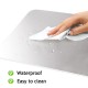 winPlus Aluminum Mouse Pad, Smooth Magic Gaming Mouse Pad Ultra Thin Noiseless Mouse Mat for Laptop and Computer (245x202mm)