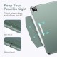 ESR for iPad Pro 11 " Case (2022/2021, 4th/3rd Generation), Translucent St& Case, iPad Pro Cover with Clasp, Auto Sleep & Wake, Pencil 2 Wireless Charging, Ascend Trifold Case, Frosted Forest Green