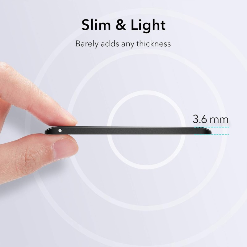 ESR Phone Kickstand, Vertical and Horizontal Phone Stand Holder, Adjustable Angle, Compatible with iPhone 16 15 14 13 12 Samsung Galaxy and More, Black ESR Phone Kickstand, Vertical and Horizontal Phone Stand Holder, Adjustable Angle, Compatible with iPhone 16 15 14 13 12 Samsung Galaxy and More, Black