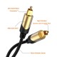 Cablecreation Toslink Cable Male To Male Digital Optical Audio Cable With Gold-Plated Connector For Home Theater, Sound Bar, Vd/Cd Player, Blu-Ray Players, Game Console And More For Television (10Ft)