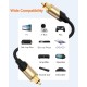 Cablecreation Toslink Cable Male To Male Digital Optical Audio Cable With Gold-Plated Connector For Home Theater, Sound Bar, Vd/Cd Player, Blu-Ray Players, Game Console And More For Television (10Ft)