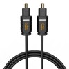 Cablecreation Optical Digital Audio Cable, 50Ft Thin Fiber Optic Toslink Gold Plated Optical S/Pdif Cord For Home Theater, Sound Bar, Tv, Ps4, Xbox, Vd/Cd Player, Game Console, Black, Od:2.2Mm Cablecreation Optical Digital Audio Cable, 50Ft Thin Fiber Optic Toslink Gold Plated Optical S/Pdif Cord For Home Theater, Sound Bar, Tv, Ps4, Xbox, Vd/Cd Player, Game Console, Black, Od:2.2Mm