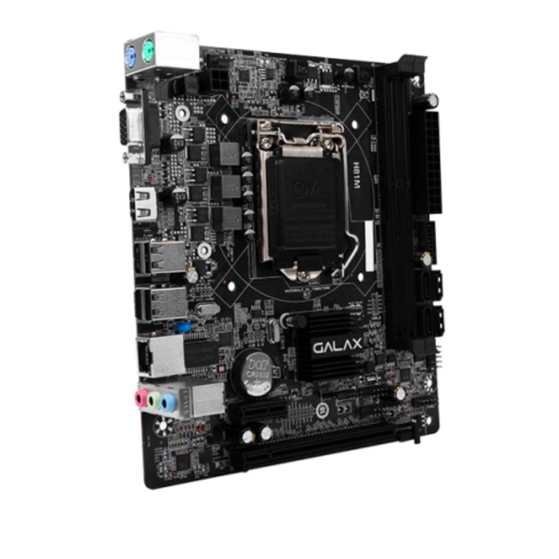 GALAX H81M Intel Motherboard SATA 6Gbps, DDR3 1333/1600 Max 16GB, HDMI, USB 2.0 GALAX H81M Intel Motherboard SATA 6Gbps, DDR3 1333/1600 Max 16GB, HDMI, USB 2.0