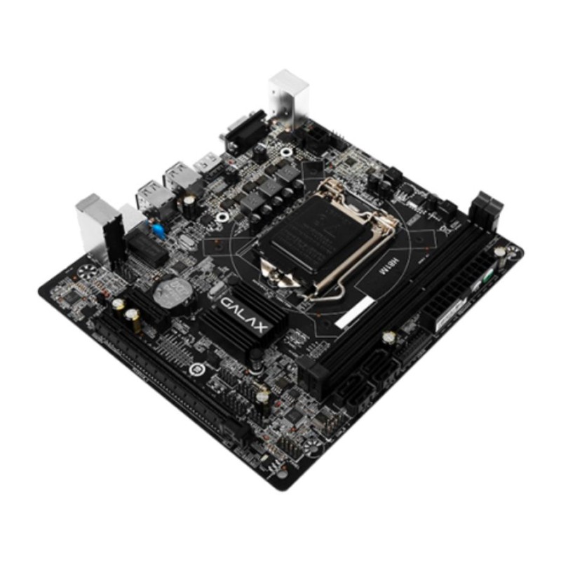 GALAX H81M Intel Motherboard SATA 6Gbps, DDR3 1333/1600 Max 16GB, HDMI, USB 2.0 GALAX H81M Intel Motherboard SATA 6Gbps, DDR3 1333/1600 Max 16GB, HDMI, USB 2.0