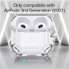 ESR Tough Case Compatible with AirPods 3 Case with Carabiner, Rugged Protective Cover for AirPods 3rd Generation Case, Scratch Resistant, Drop Protection, Shock Armor Series, Clear ESR Tough Case Compatible with AirPods 3 Case with Carabiner, Rugged Protective Cover for AirPods 3rd Generation Case, Scratch Resistant, Drop Protection, Shock Armor Series, Clear