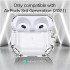 ESR Tough Case Compatible with AirPods 3 Case with Carabiner, Rugged Protective Cover for AirPods 3rd Generation Case, Scratch Resistant, Drop Protection, Shock Armor Series, Clear