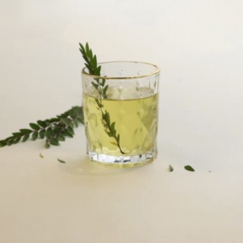 Tokyo Juice Glass 230 ml Set of 6 Pcs YG1689 - With Gold Line Tokyo Juice Glass 230 ml Set of 6 Pcs YG1689 - With Gold Line