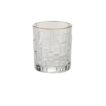 Cairo Juice Glass 230ml Set of 6 Pc YG1691- With Gold Line Cairo Juice Glass 230ml Set of 6 Pc YG1691- With Gold Line