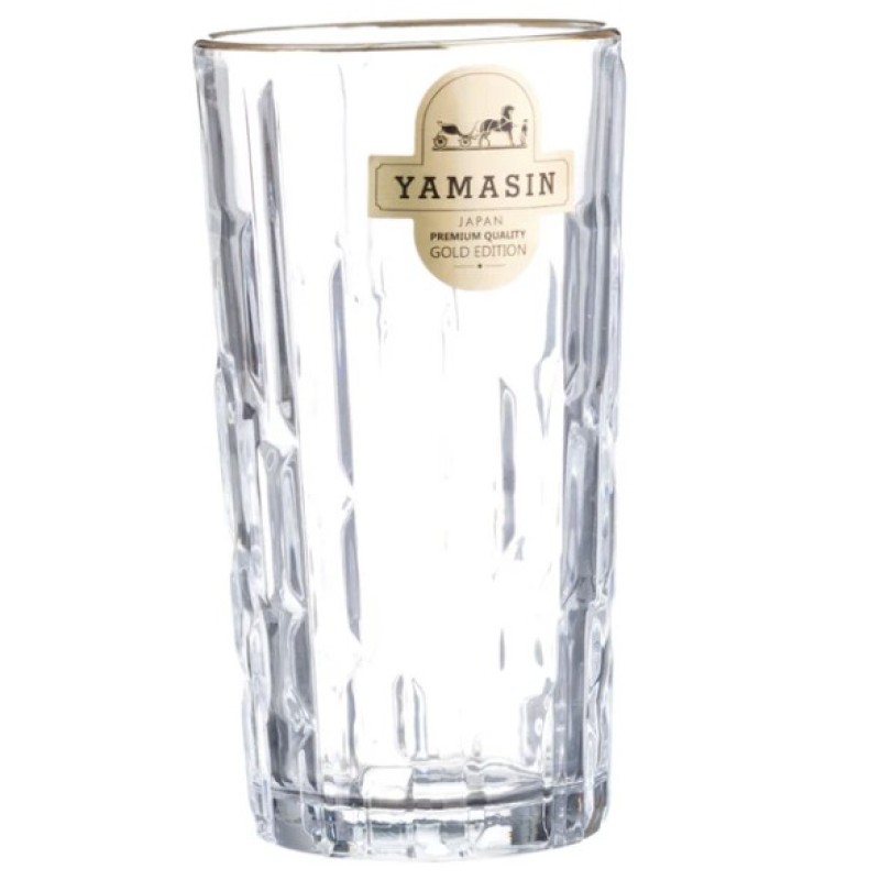 Cairo Water Glass 290 ml - Set of 6 Pcs with Gold Line Cairo Water Glass 290 ml - Set of 6 Pcs with Gold Line