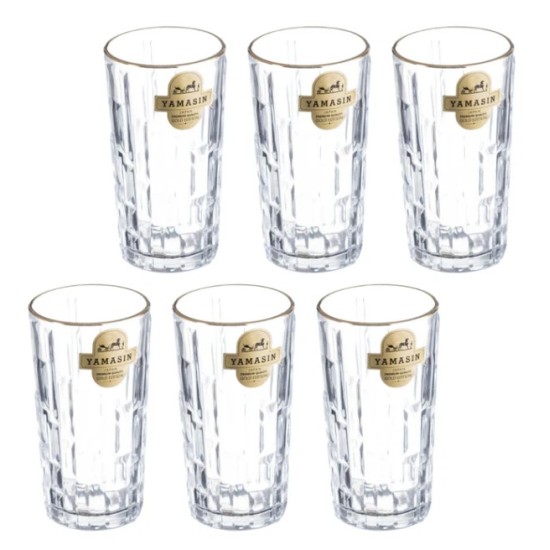 Cairo Water Glass 290 ml - Set of 6 Pcs YG1695