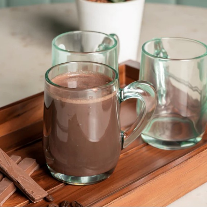 Sweden Mug Set 335 ml - Set of 4 Pcs - Apple Green Color YG1873