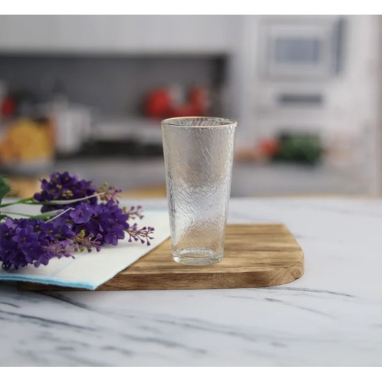 Crystal Water Glass 370 ml - Set of 6 Pcs YG19538
