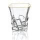 Crystal Whisky Glass - 350ml Set of 6 Pcs YG19543